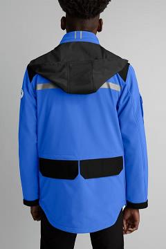 Chamarras Canada Goose Hombre Outlet - PBI Photojournalist Rompevientos Azules KC1204578